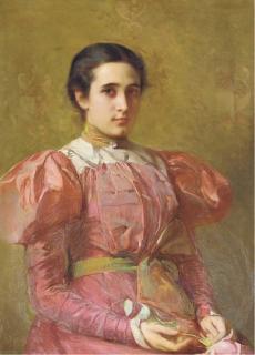 Oliver Dennett Grover - Portrait of Miss Marion Rogers