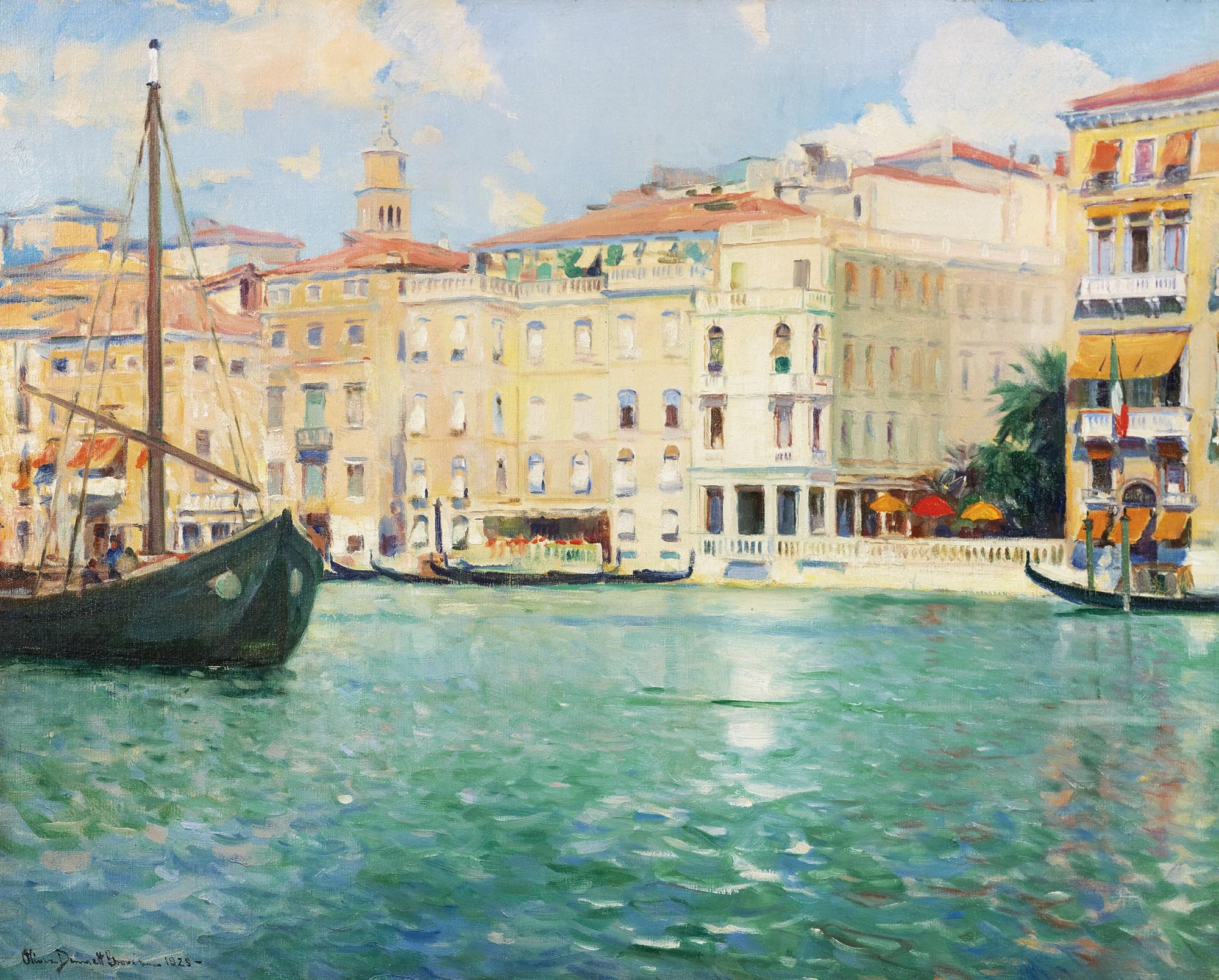 Oliver Dennett Grover - The Grand Canal, Venice