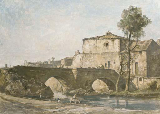 Oliver Hall, R.A. - The Mill House, Avila