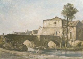 Oliver Hall, R.A. - The Mill House, Avila