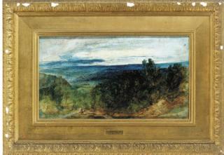 Oliver Hall - Looking Up The Duddon Valley, Twilight