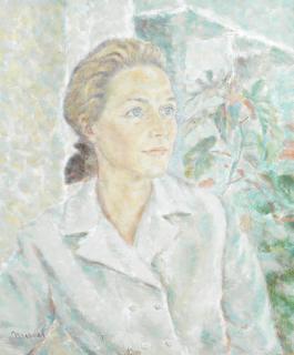 Oliver Hilary Sambourne Messel - Portrait of Mrs Pat Packard