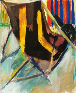 Oliver Lochau - Ohne Titel (Liegestuhl)