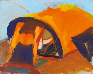 Oliver Lochau - Ohne Titel (Zelt)