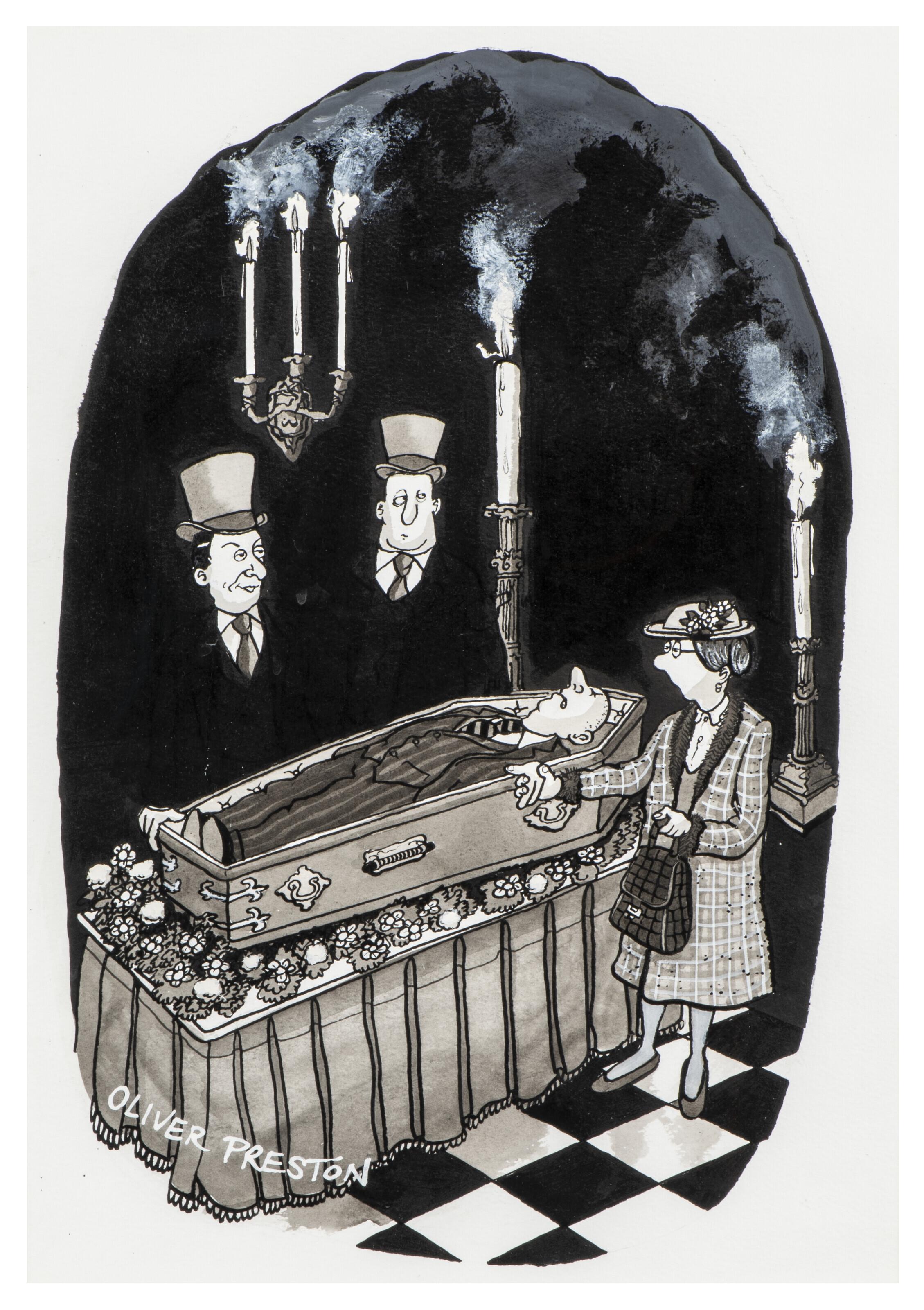 Oliver Preston - Cremation Or Burial, Or Would He Prefer A Surprise?