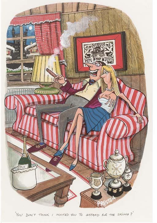 Oliver Preston - \'You Don\'T Think I Invited You To Gstaad For The Skiing?\'