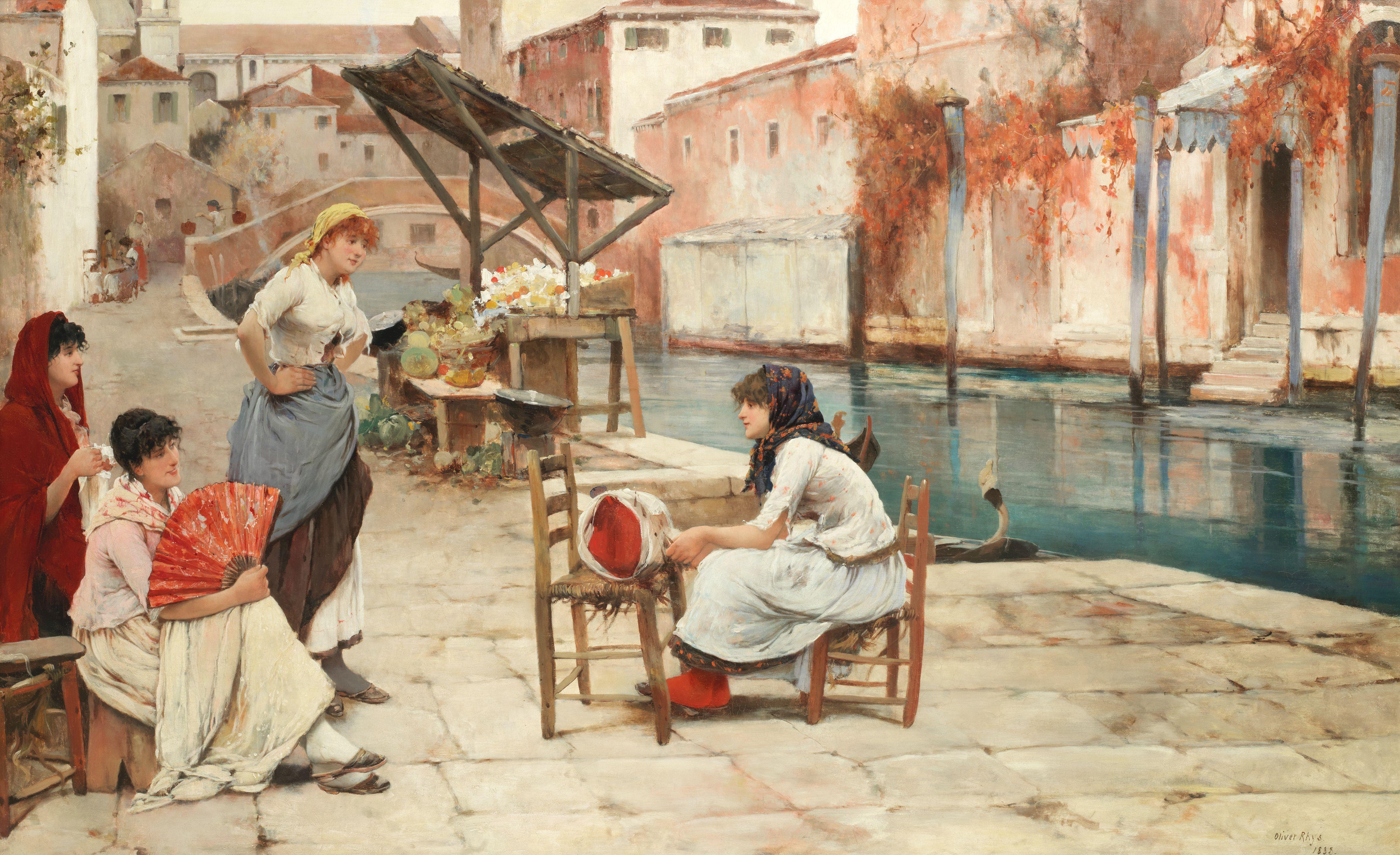 Oliver Rhys - Afternoon gossip