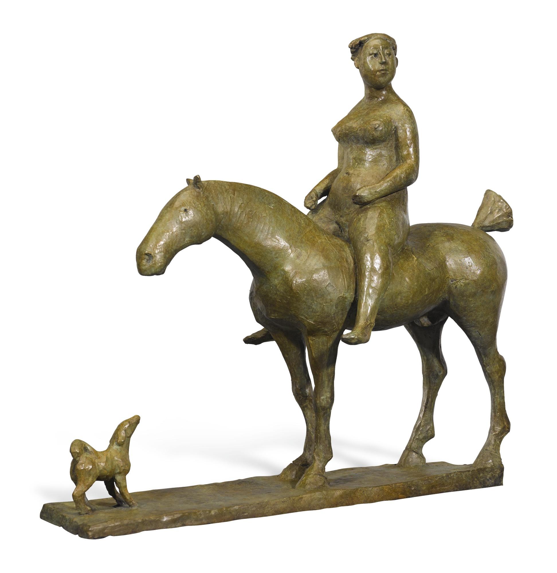 Olivia Musgrave - Standing Amazon With Dog