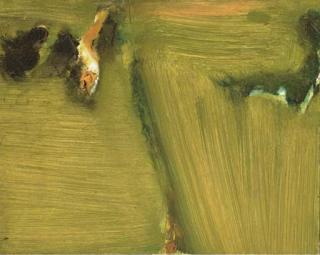 Olivier Debre - Automne ocre vert