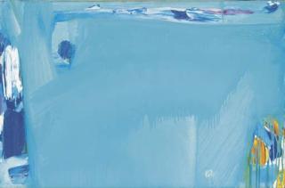 Olivier Debre - Bleu