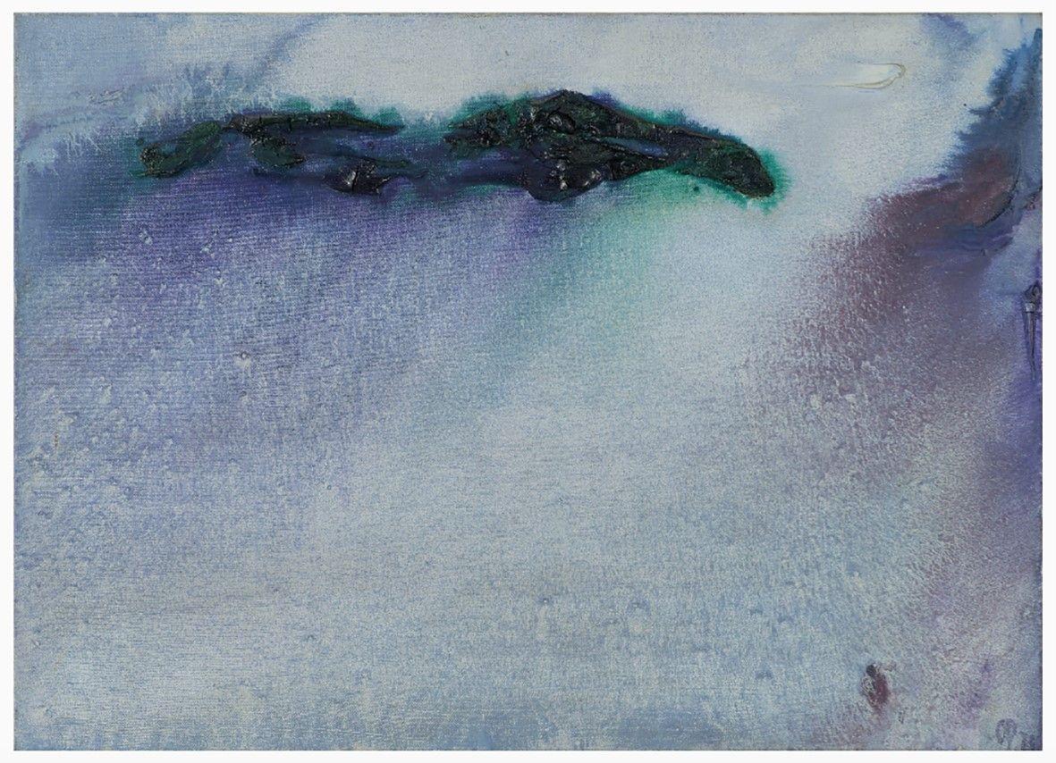 Olivier Debre - La petite île Sunndalsfjorden