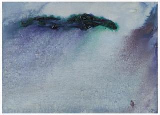 Olivier Debre - La petite île Sunndalsfjorden