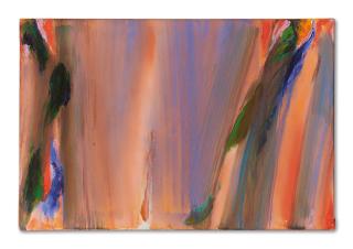 Olivier Debré - Lumière orange et grise