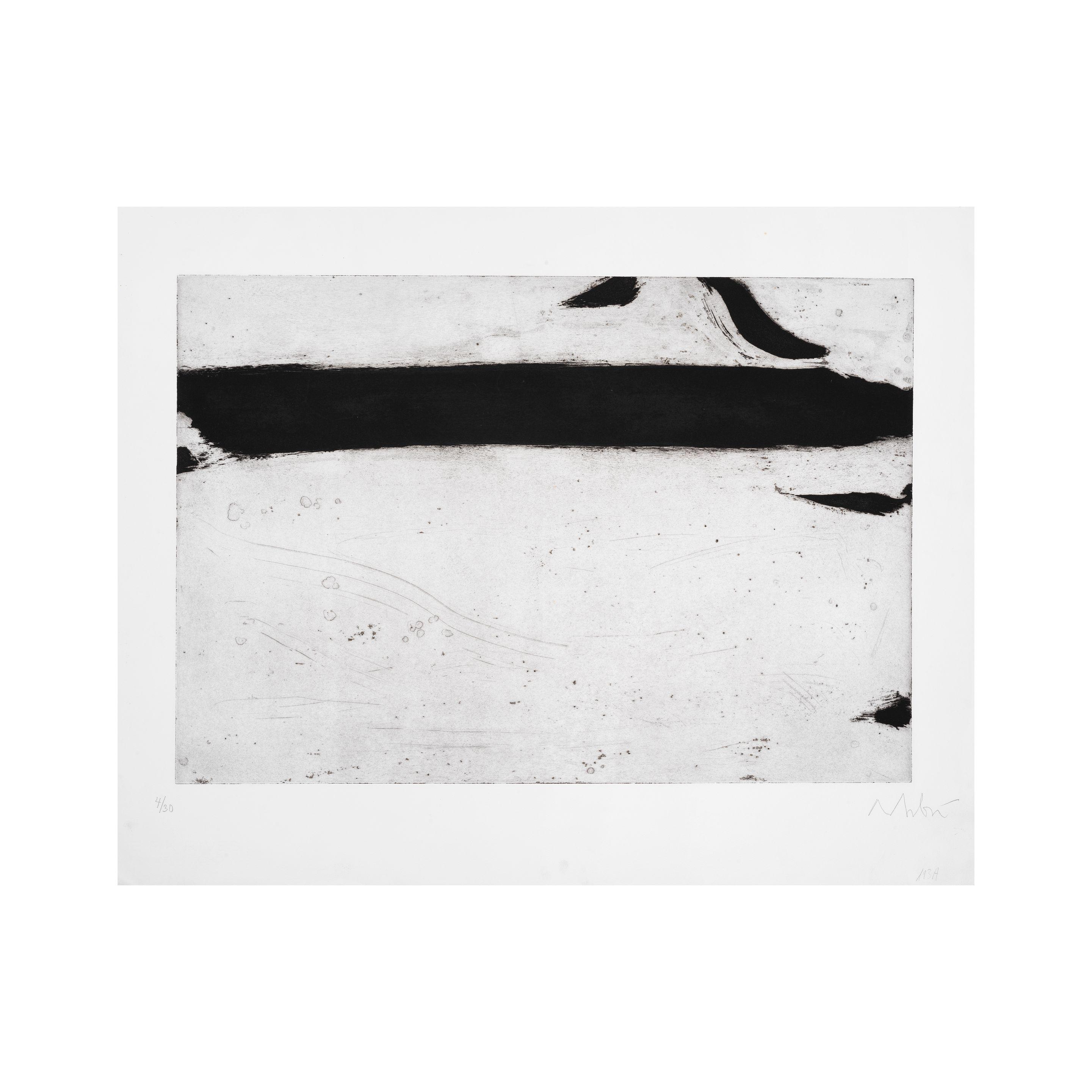 Olivier Debre - Signe-Paysage ou Paysage Loire, 1988