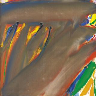 Olivier Debré - Traces Rouges Vives