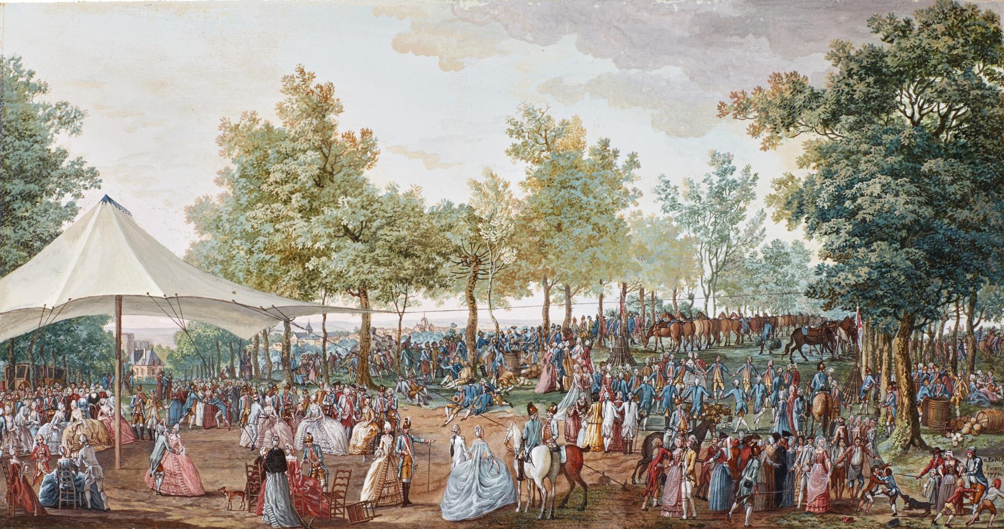 Olivier Le May - Ball Given By The Duke De Liancourt For The Countess De Rochechouart, At Lisieux