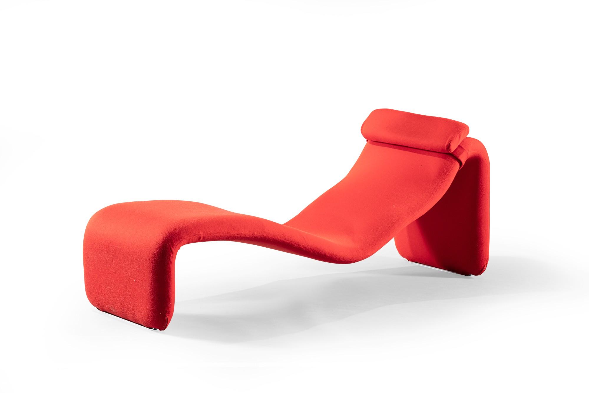 Olivier Mourgue - Chaise longue Djinn, le modèle créé en 1965