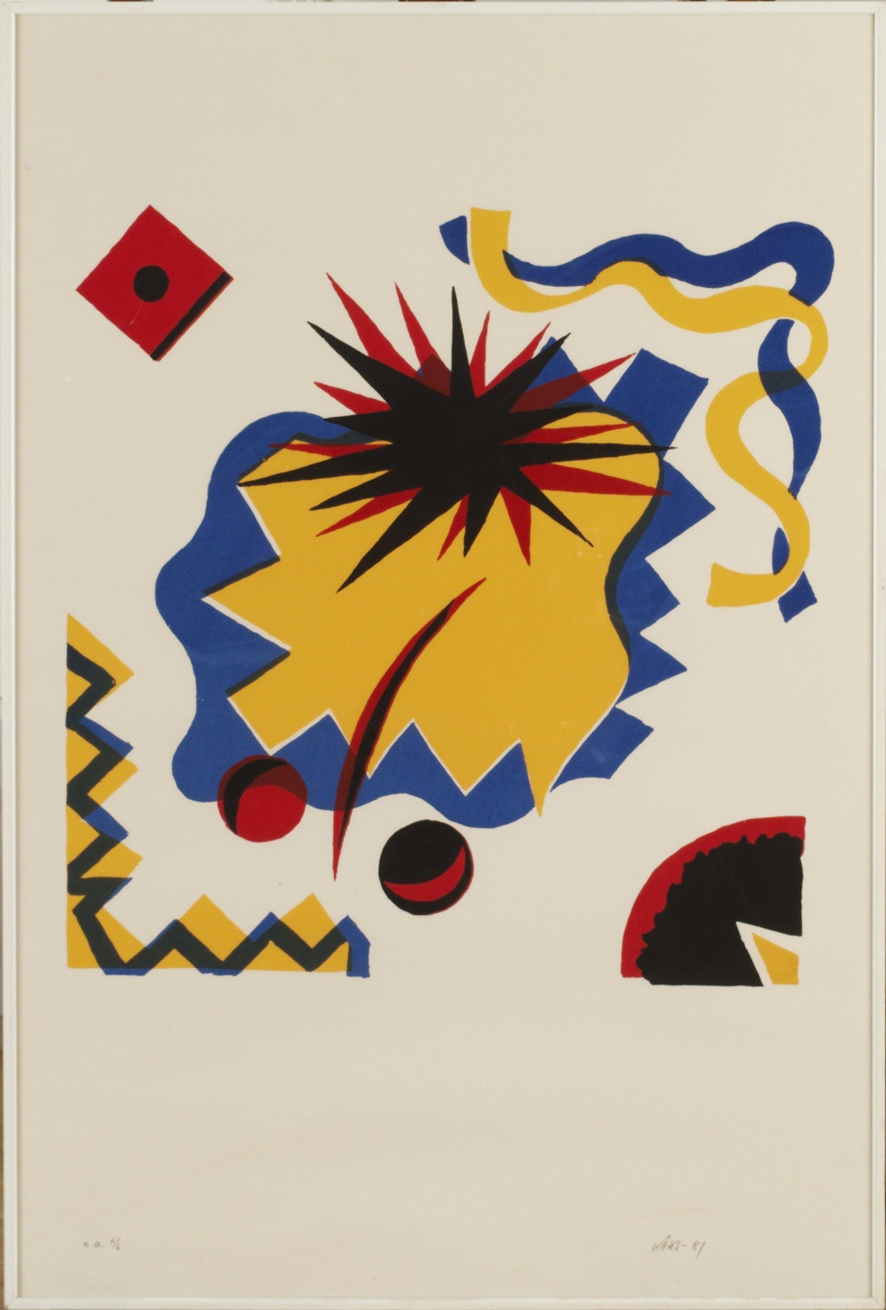 Olle Kåks - Abstrakt komposition