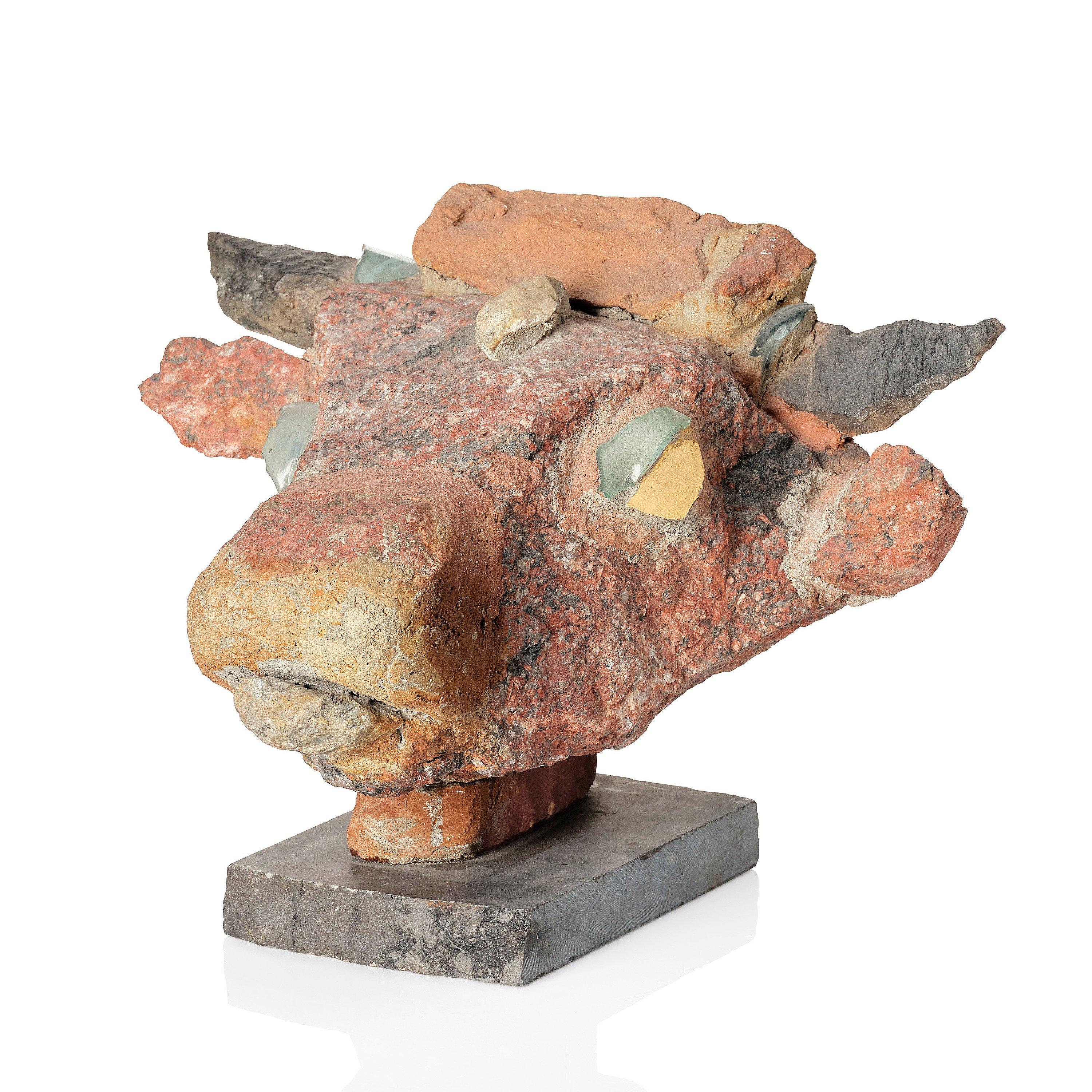 Olle Nyman - Bull\'s head