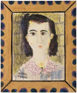 Olle Olsson-Hagalund - Flicka med spetskrage