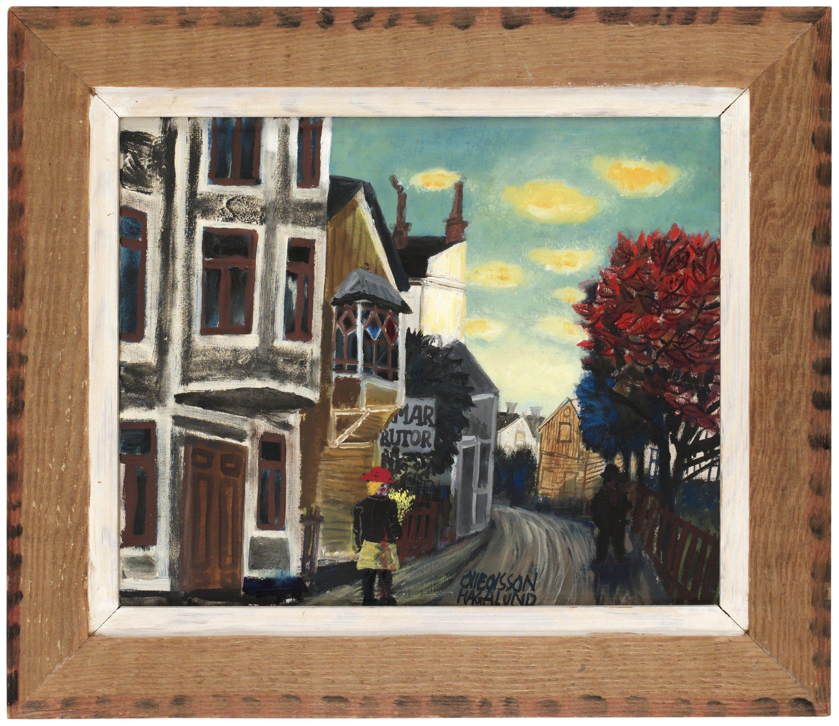 Olle Olsson-Hagalund - Hagalundsmotiv