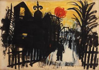 Olle Olsson-Hagalund - On the way home