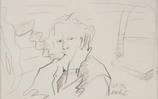 Olli Lyytikäinen - ”Självporträtt. 13.1.1982”