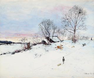 Olof Hermelin - Winter scene