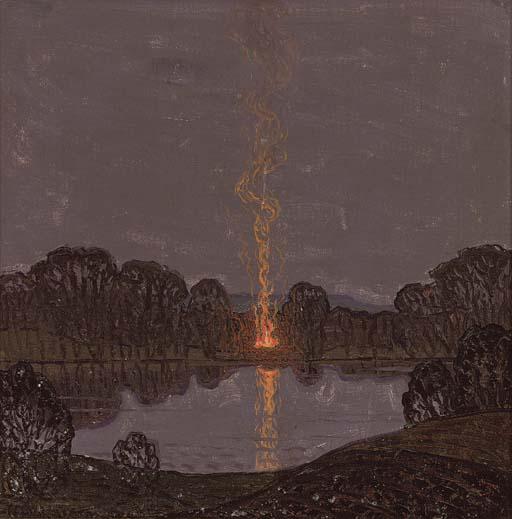 Olof Thunmann - Skymning Över Sjön (Dusk Over The Lake)