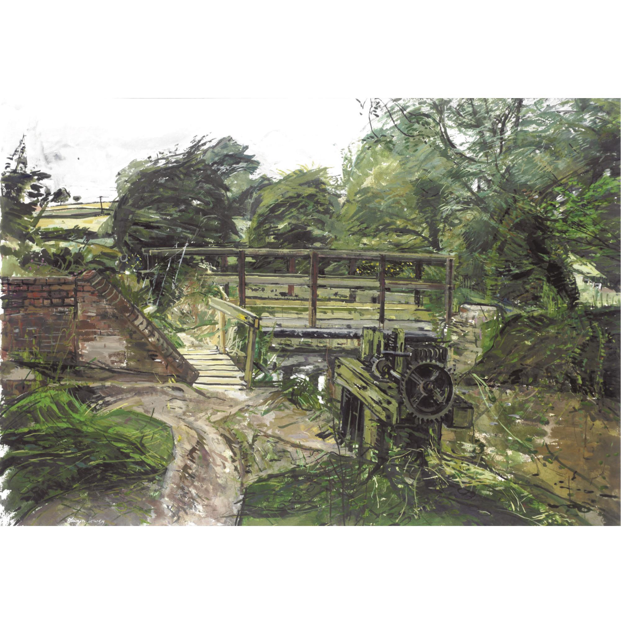 Olwyn Bowey - Rowner Lock, Wisborough Green