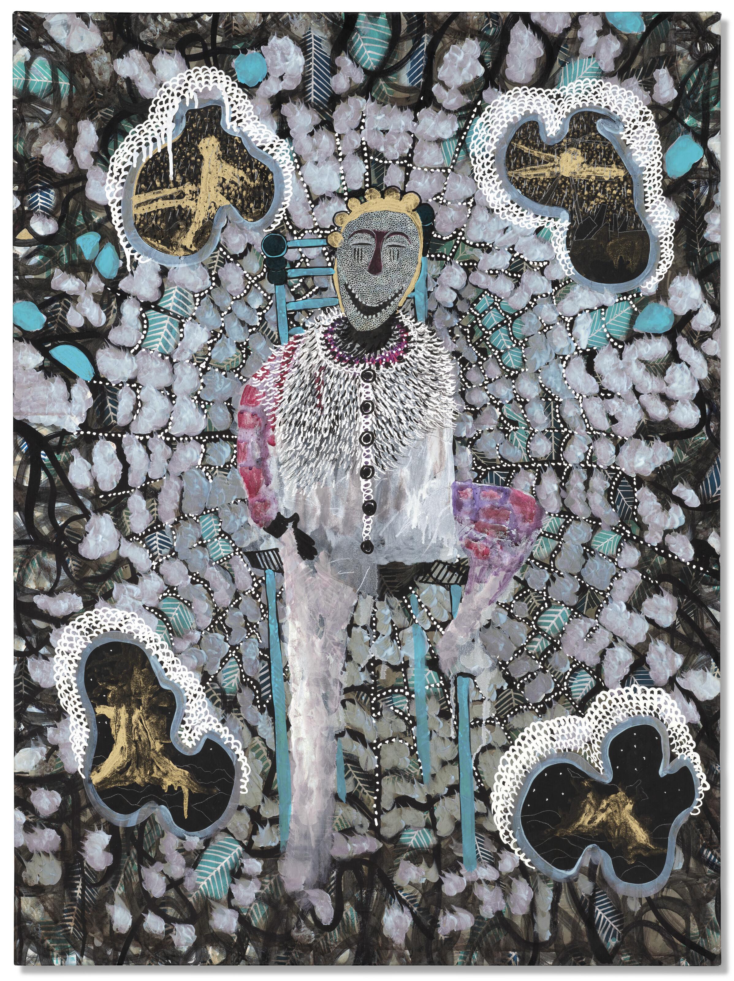 Omar Ba - Black Skin White Mask - clin d\'œil à Frantz Fanon