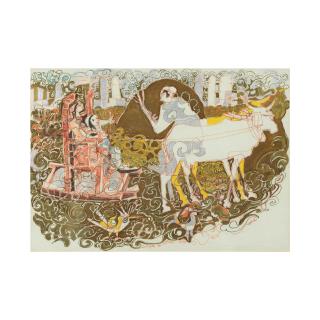 Omar El-Nagdi - Village Scene