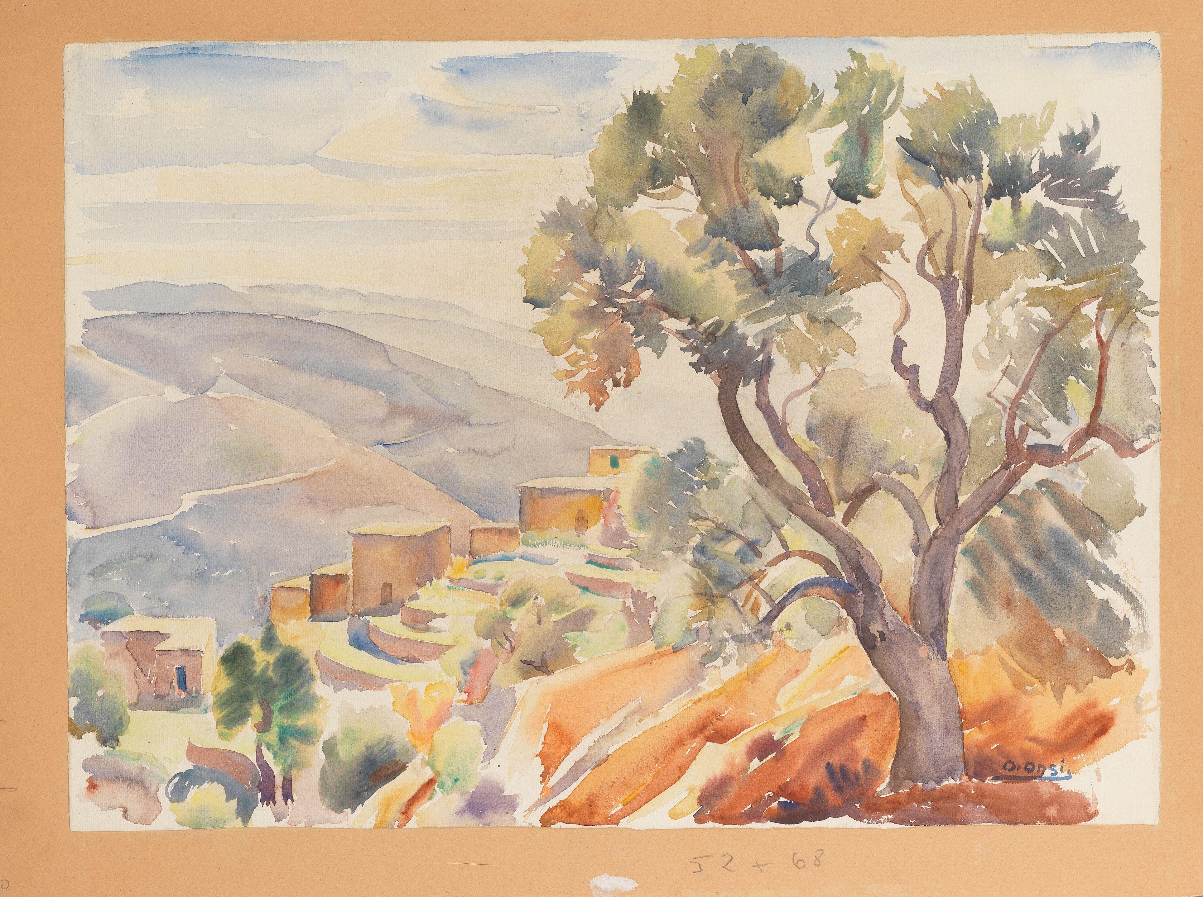 Omar Onsi - Lebanese Mountainscape