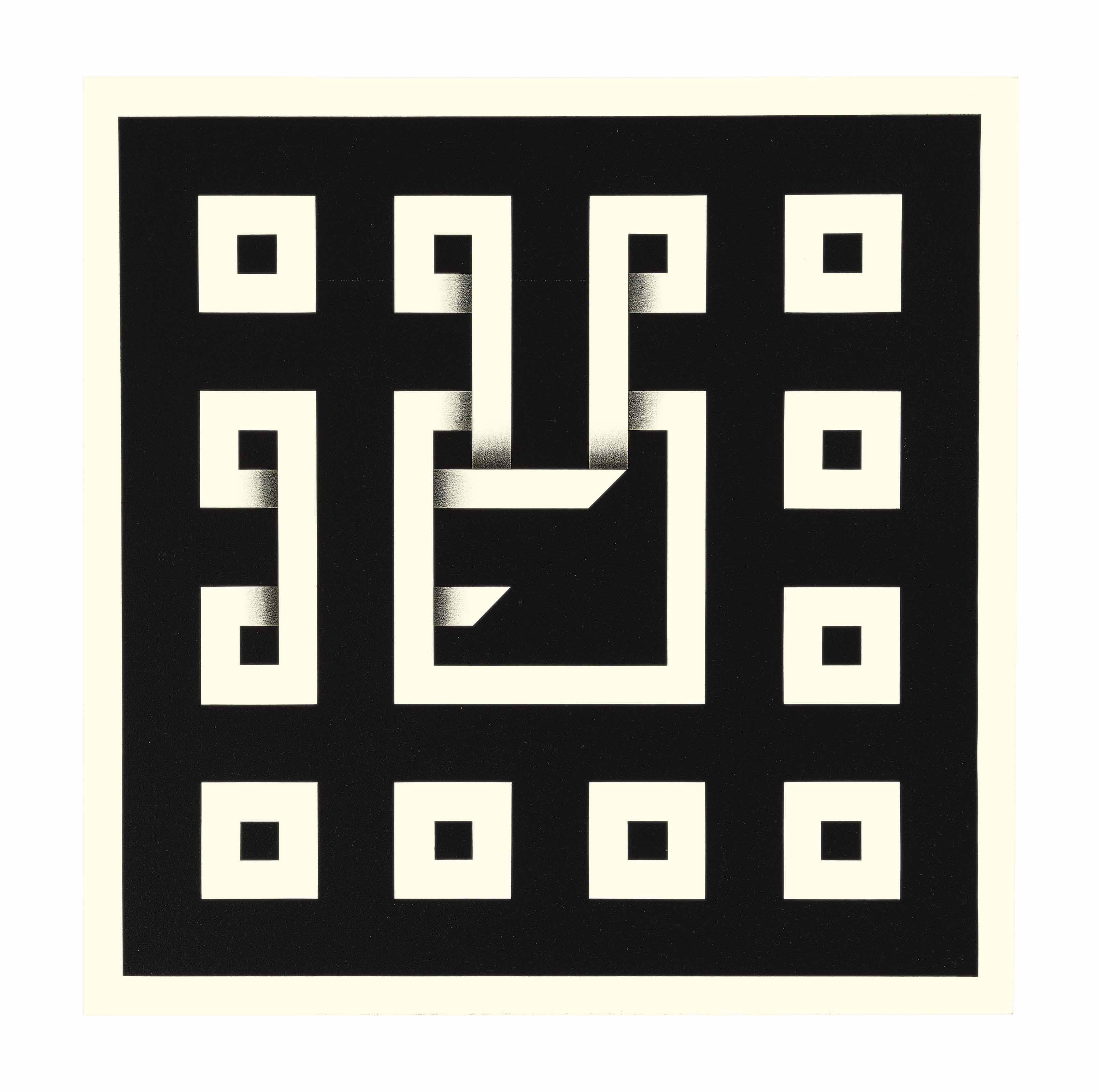 Omar Rayo - Clandestine Game Xi