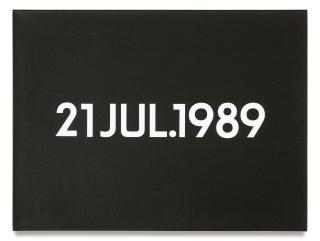 On Kawara - 21 JUL. 1989, from Today series, 1966–2013