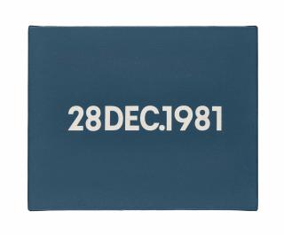 On Kawara - 28 DEC. 1981