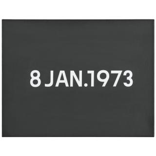 On Kawara - 8 Jan. 1973
