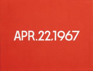 On Kawara - Apr.22, 1967 (\