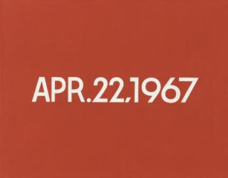 On Kawara - Apr. 22, 1967