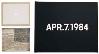 On Kawara - Apr 7 1984