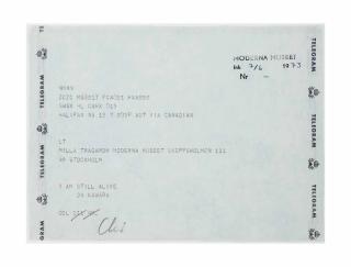 On Kawara - I Am Still Alive