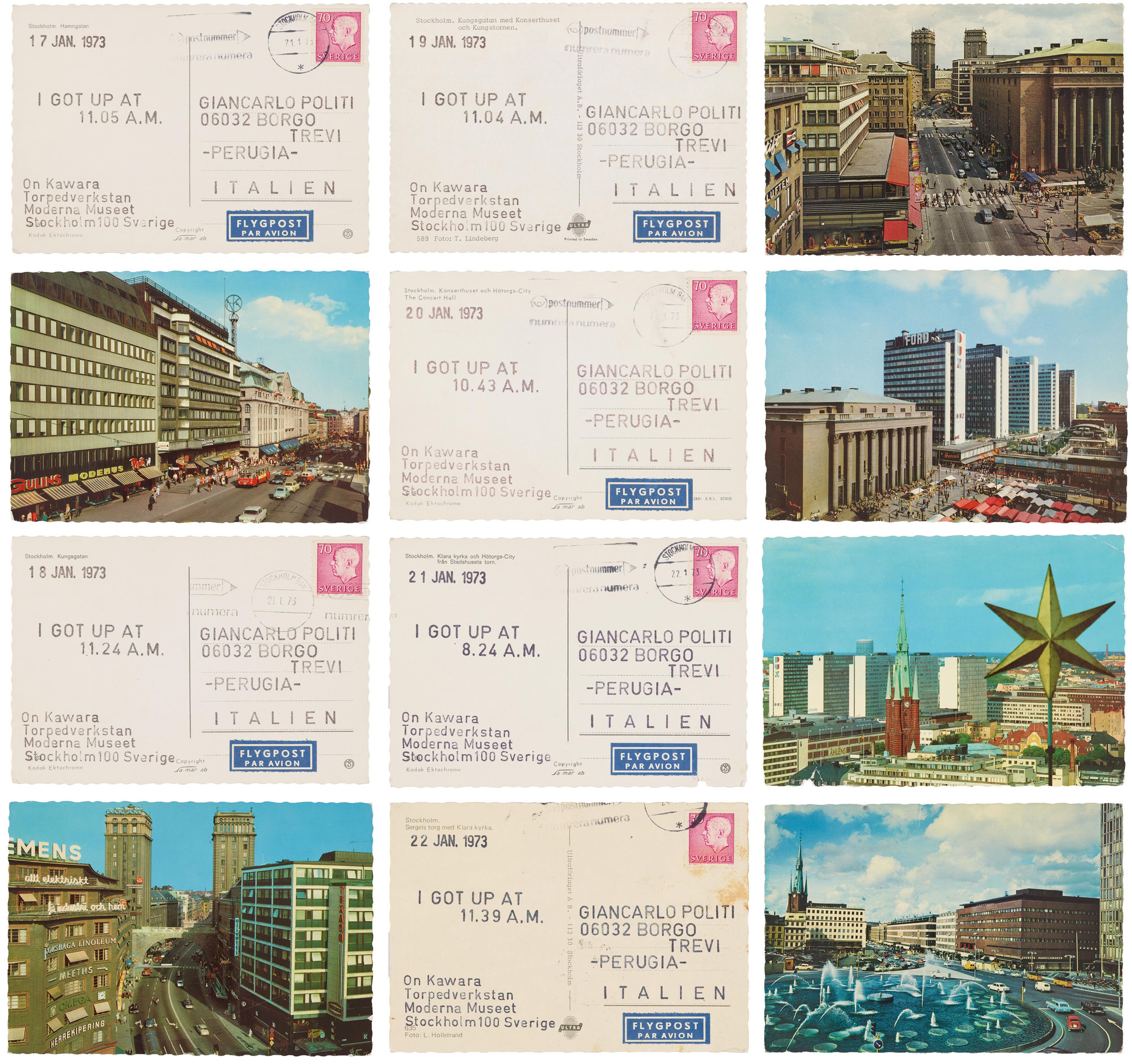 On Kawara - I Got up