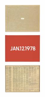On Kawara - JAN. 12, 1978