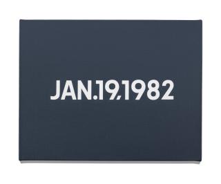 On Kawara - JAN. 19, 1982, from Today, 1966-2013