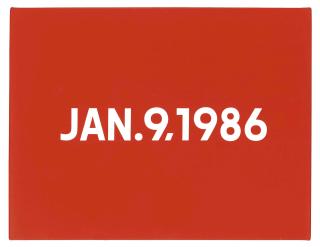 On Kawara - January 9, 1986