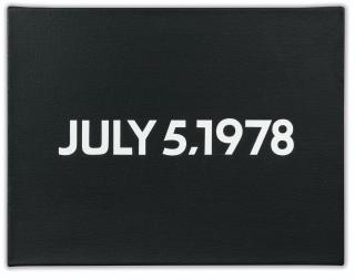 On Kawara - July 5, 1978