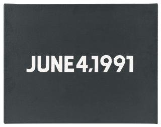 On Kawara - June 4, 1991 (From The Today Series, 1966-2013)