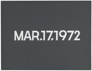 On Kawara - Mar.17,1972