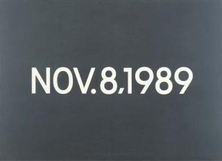 On Kawara - Nov. 8, 1989