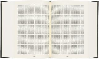On Kawara - One Million Years: Past – For all those who have lived and died & Future – For the last one